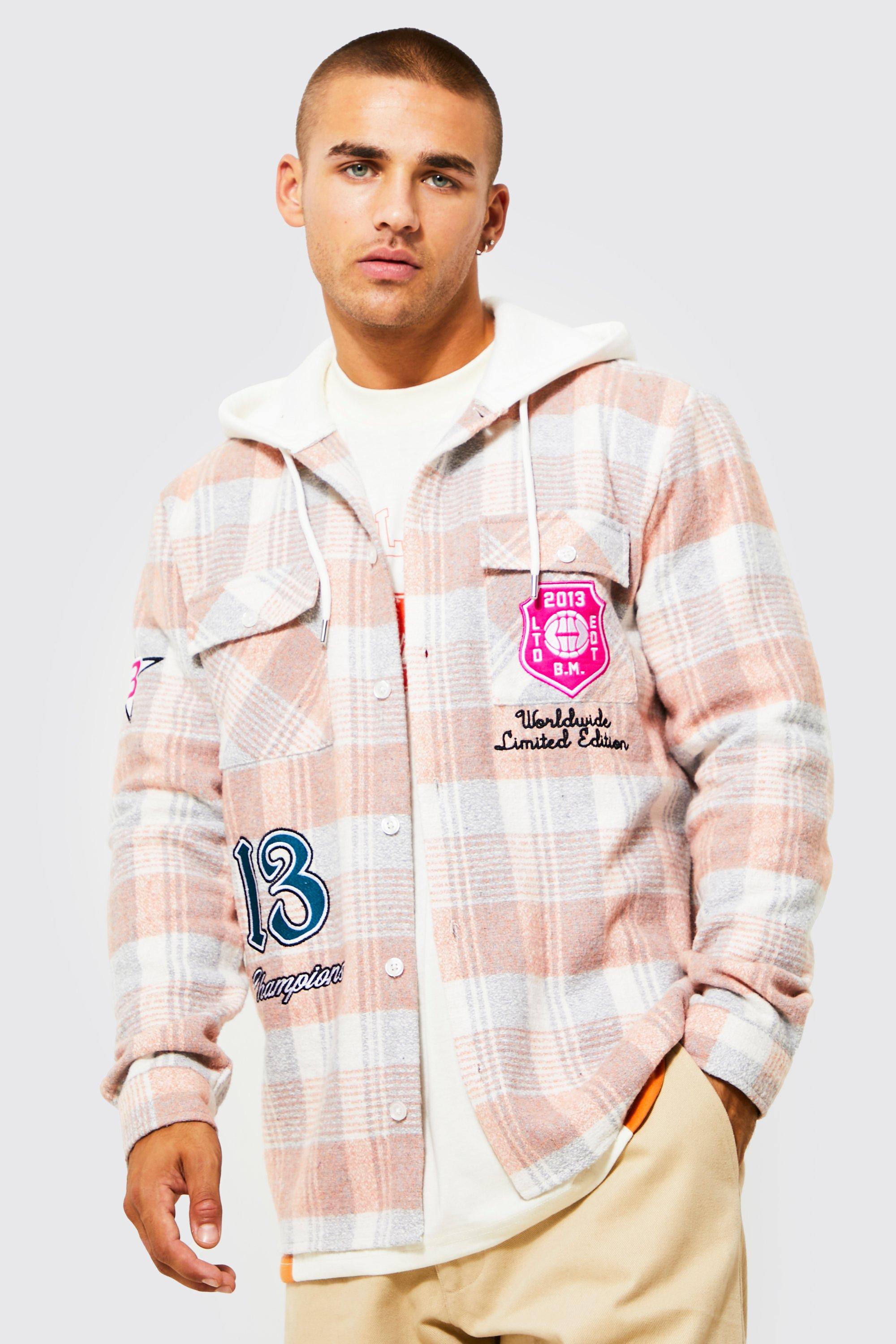 Burberry Crossmoor Check Jacket in Beige | FWRD